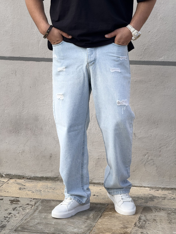 شلوار بگ یخی