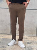 شلوار پارچه ای پارچه جذب رنگ شکلاتی