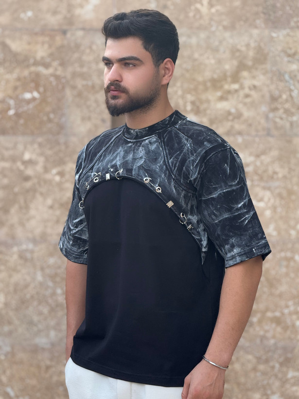 تیشرت وارداتی پیرسینگ دار