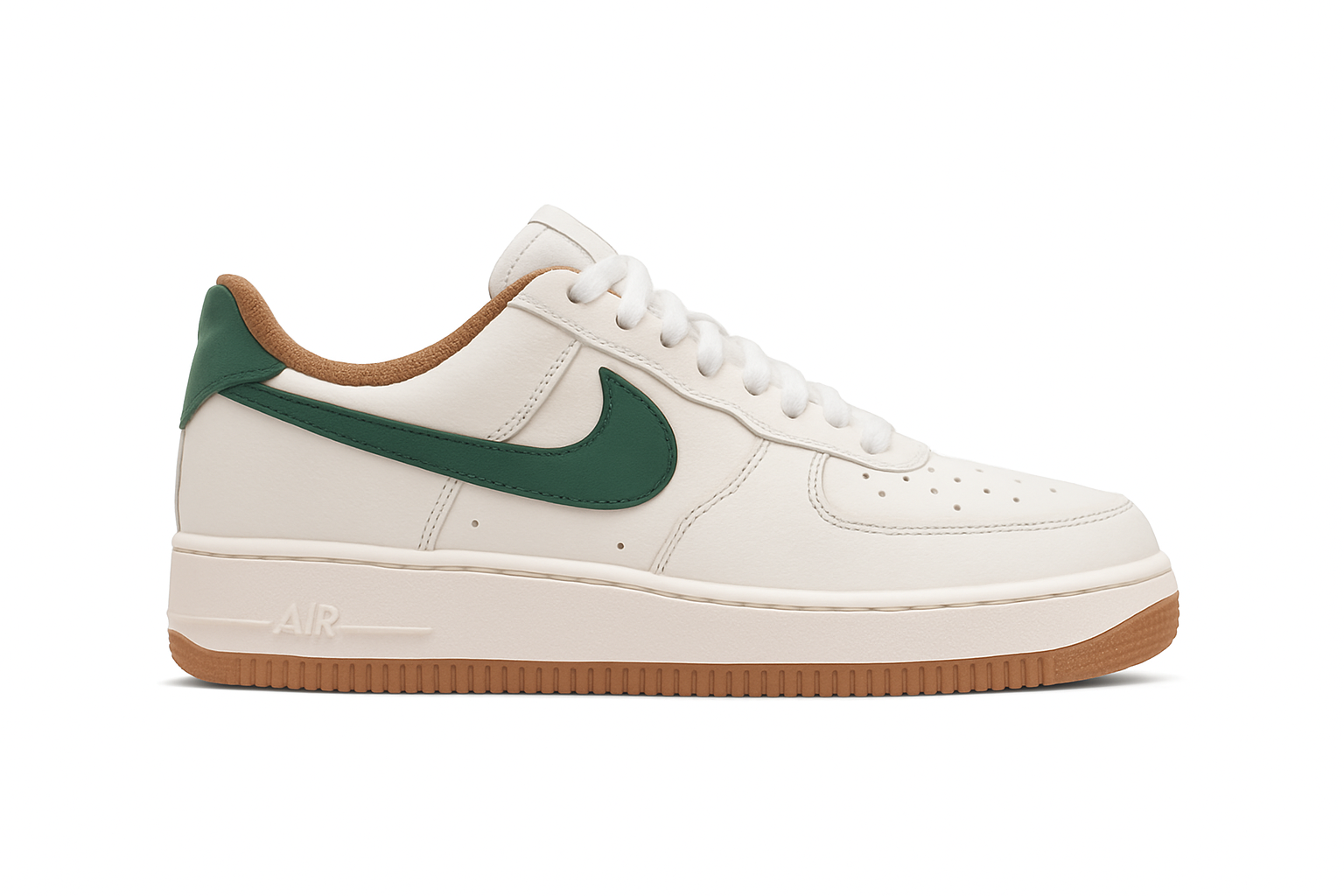 کفش ایرفورس مردانه رنگ سفید-سبز