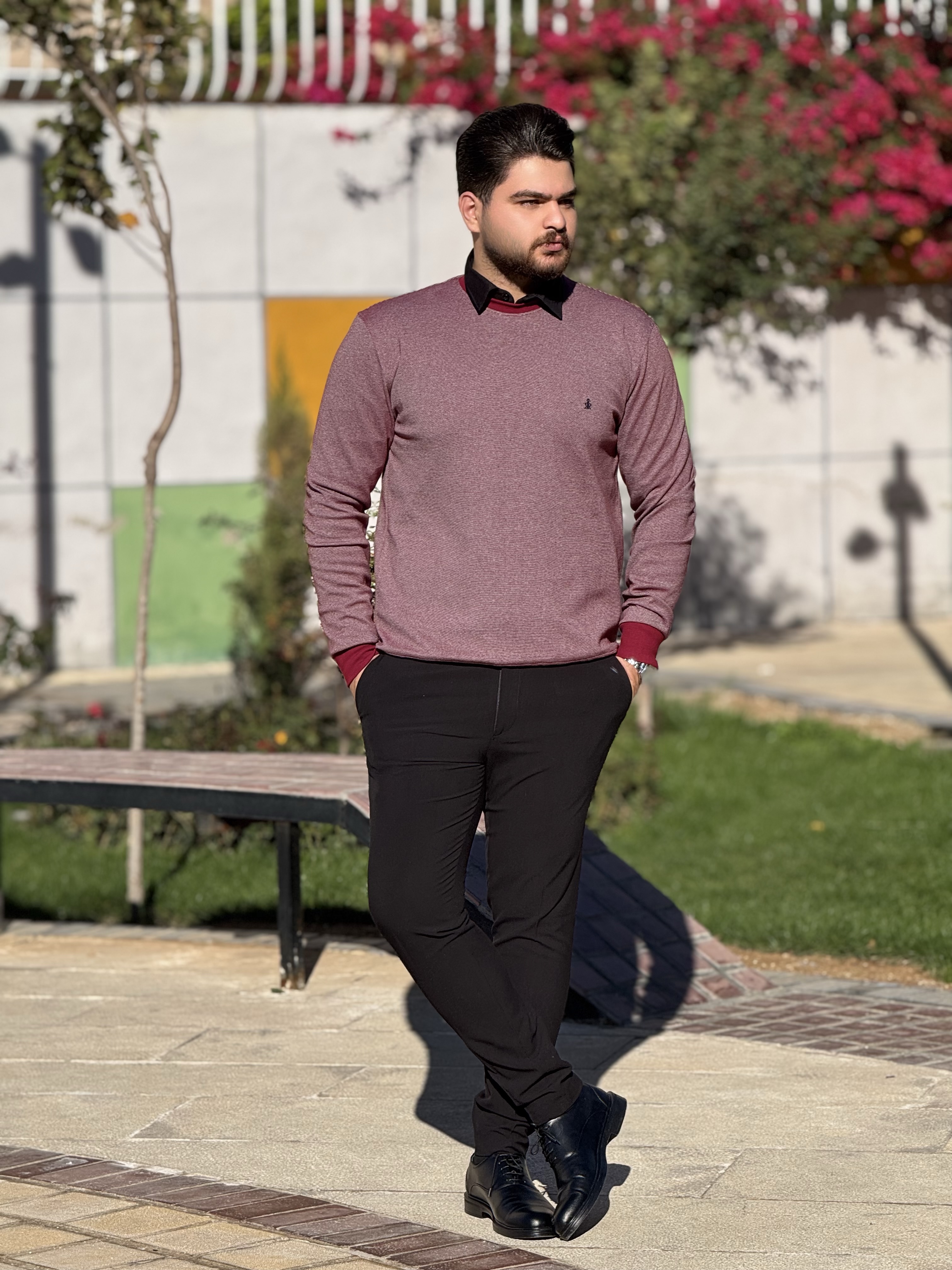 دورس کلاسیک پارچه تمام ترک رنگ قرمز